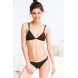 Out From Under Patitz Shirred Triangle Bralette UO39059829 BLACK