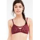 Out From Under Cross Front Bralette UO39240874 BERRY