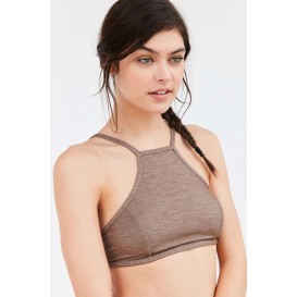 Out From Under Knit High Neck Bra