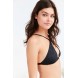 Out From Under Edie Lace High Neck Bra UO39450366 BLACK