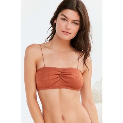 Out From Under Hey Baby Seamless Ribbed Bra UO39883525 MEDIUM ORANGE
