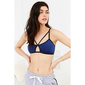 Silence + Noise Front O-Ring Strappy Bralette