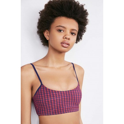 Without Walls Reversible Framed Out Sports Bra UO38250460 BLUE MULTI