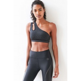 Without Walls Reflective One Shoulder Sports Bra
